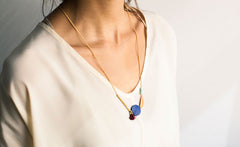 SLIDING SHAPES NECKLACE