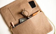 SPARKLE FOLD-OVER BAG