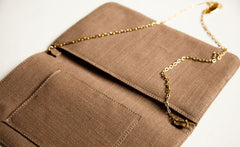 SPARKLE FOLD-OVER BAG
