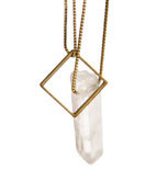 SQUARE LARIAT NECKLACE