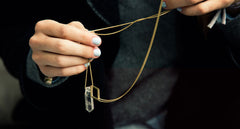 SQUARE LARIAT NECKLACE--WAITING LIST