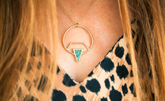 SURYA TURQUOISE NECKLACE