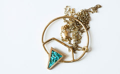 SURYA TURQUOISE NECKLACE