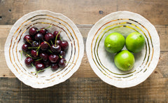 THREE STRIPES PORCELAIN BOWL