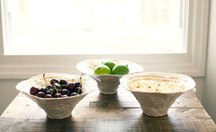 THREE STRIPES PORCELAIN BOWL