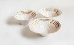 THREE STRIPES PORCELAIN BOWL