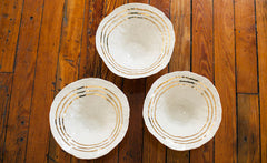 THREE STRIPES PORCELAIN BOWL