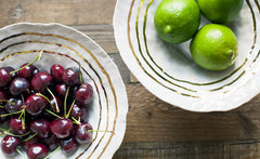 THREE STRIPES PORCELAIN BOWL