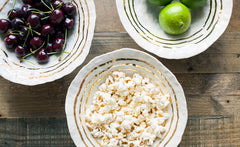 THREE STRIPES PORCELAIN BOWL