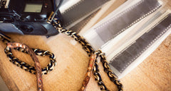 TWISTED TEARDROP CAMERA STRAP -- EXTRA LONG SUPER DELUXE