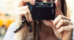 TWISTED TEARDROP CAMERA STRAP -- EXTRA LONG SUPER DELUXE