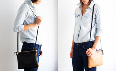 TWO-TONE SAC BRETELLE