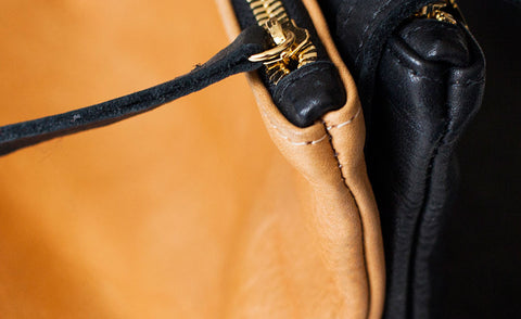 TWO-TONE SAC BRETELLE