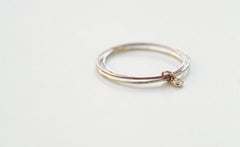 THREE WHISPERS DIAMOND RING